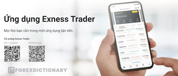 Ứng dụng Exness Trader