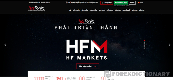 Giới thiệu tổng quan về sàn HotForex