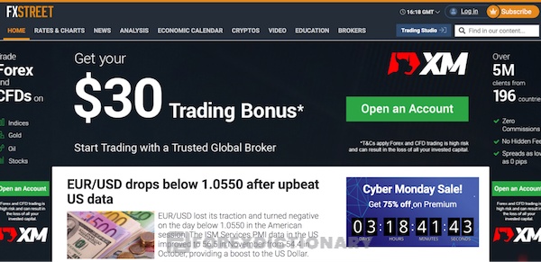 FxStreet.com đã đạt được nhiều thành tựu đáng kể trong suốt 22 năm cung cấp thông tin Forex