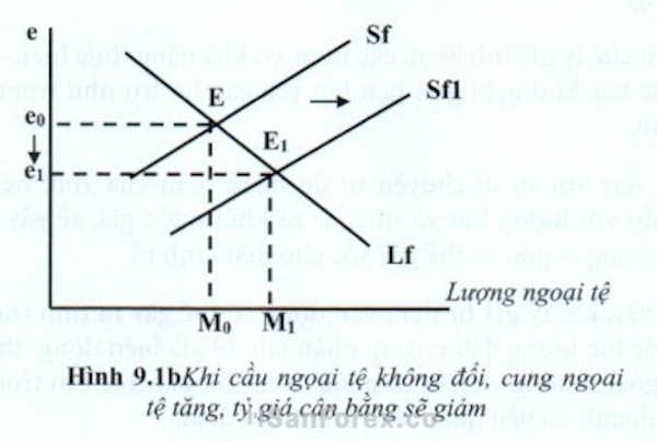 Quy luật cung cầu của thị trường là một trong các nhân tố ảnh hưởng đến tỷ giá hối đoái ở Việt Nam và thế giới