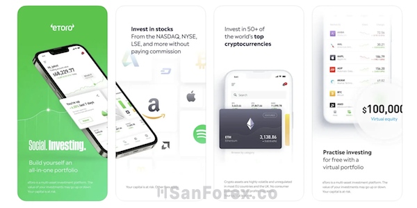 eToro cũng là lựa chọn thú vị cho những trader muốn trải nghiệm chơi Forex ảo