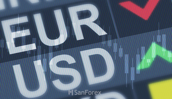 Trái ngược với ví dụ trên, lệnh mua lớn EUR/USD trong Forex chỉ làm giá tăng nhẹ